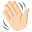 :waving_hand_light_skin_tone: 👋🏻